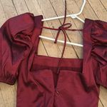 Majorelle  Cruz Bodysuit in Maroon Photo 11