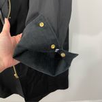 J.Crew NWT  Long Barn Jacket‎ in Black Waxed Cotton Twill Size LARGE Coat CC954 Photo 12