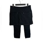 Athleta  2 in 1 Black Cargo Skort Capri Leggings Photo 2