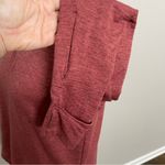 Nike Top Pullover Sphere Element Half Zip Running High Low Hem Thumbholes Pink Photo 5