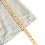 For Cynthia 100% Linen Ruffle Sleeve Top Womens MP Minimalist BOHO Neutral Photo 8