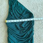 LIONESS  princess Polly green asymmetrical one shoulder mini ruched dress Xxs Photo 12