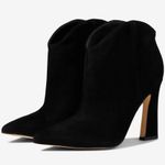 Marc Fisher New! Masina Black Suede Leather Boots Booties Sz 10 $199 Photo 0