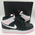 Air Jordans NWB 1 Mid GS Arctic Punch Pink Black Sneakers Photo 0