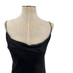 Aritzia Wilfred Only Ruched Slip Dress Mini Sleeveless Black Size Small Photo 3