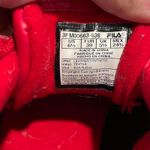 FILA  Women's Red Trainer Photo 4