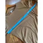 James Perse  Long Sleeve Ruched Jersey Knit Midi Dress Size Medium M 2 MINIMALIST Photo 5