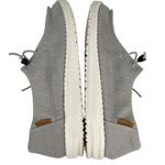 Hey Dude Wendy Chambray Light Grey 10 Slip On Shoes Photo 2