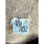 Parkhurst Angora Rabbit Hair Wool Sweater Cowl Neck Long Sleeve Soft Warm Sz 40 Brown Photo 3