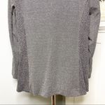 Catherines  Blazer Jacket with Lace Floral Design Black Gray NWT Photo 6