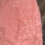 WAYF NWT Light Pink Sequin Sleeveless Strap Short Mini Dress- Size Medium Photo 2