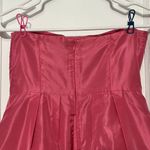 J.Crew NWT 100% silk pink dress strapless homecoming wedding guest size 2 Photo 4