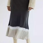 Cloth & Stone NWOT Anthropologie Tie-Dyed Bias Midi Skirt X-small BLACK Photo 3