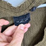 Urban Outfitters Out From Under  Olive Green Button-Up Waffle Knit Top Large Photo 1