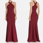 Likely  Willa Criss Cross Gown‎ in Zinfandel Size 0 Photo 1