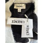 L'Agence NWT L’agence Georgia Contrast Trim Cardigan Blazer Black White Size Small Photo 6