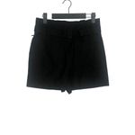 L'Agence NWT  Alex Paperbag Tie Zip High Waist Shorts Pockets 2 Black #1678 Photo 11