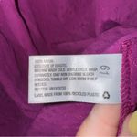 Knox Rose Women's Purple Long Sleeve Ruffled Bib Collar Blouse Top size medium Photo 6