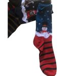 Ladies NWT Christmas Holidays Crew Socks Three Pack of 3 Pairs Socks Size 9 Photo 4