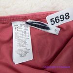 Seafolly NEW Ruffled Side-Tie Hipster Bikini Bottom Swimwear in pink, US size 8 Photo 11