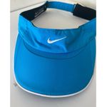Nike VINTAGE VISOR TENNIS CAP BLUE CENTRE LOGO Photo 3