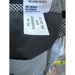 IZOD Golf Perform x Black & White Gingham Windbreaker Jacket Hooded Full Zip L Size L Photo 8