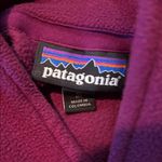 Patagonia Women’s Lightweight Fleece 1/4 Zip Pullover Magenta Berry Size Medium Photo 4