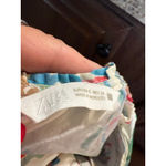 ZARA Women's White Multi-Color Floral Blouse Size S Photo 5