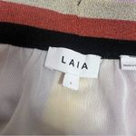 Anthropologie  Laia shimmer striped midi skirt Sz L Photo 4