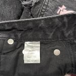 Pacsun/ black jean shorts with pink playboy bunny Photo 9