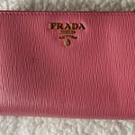 Prada VGUC AUTHENTIC  COMPACT WALLET IN BLUSH LEATHER Photo 0