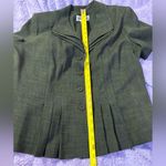 Danny & Nicole Vintage 2 Piece Pants Suit from Size 14 Dark Olive Green Photo 15