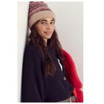 Free People  Cocoa Rib Henley Sweater Size Small Photo 14