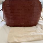 Sézane Sezane victor Brown Croc-Embossed Women Bag NEW Photo 4