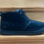 UGG  Men’s Neumel Black Suede Winter Chukka Boots Photo 0