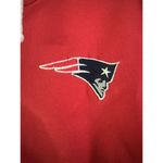 NFL  Offical Team Apparel Patriots Red Blue Full Zip Womens Hoodie Sz Medium Photo 6
