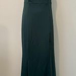 Showpo Raquelle Square Neck Maxi Dress Dark Green Size 12 EUC!!! Photo 1