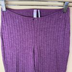 Urban Outfitters  Out From Under Lila Lurex Knit Flared Trousers Size Small‎ Photo 2