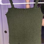Abercrombie & Fitch Dark Green Tank Top Photo 1