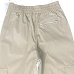 Athleta  Beige Khaki Cascade High Rise Cargo Poplin Pants size XXS 2XS NEW Tags Photo 9