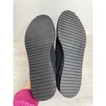 David Tate Social‎ Black Knit Shoes Size 10 Leather Lining Fabric Loafers NEW Photo 7