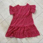 No Name NWOT Red/White Short Sleeve Dress XL Red Photo 5