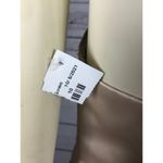 Bill Levkoff NWT Tan Satin Brown Belt Strapless Formal Bridesmaid Dress size 10 Photo 8