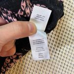 Rails  Whitney Pink Pineapple Print Black Linen Blend Button Down Shirt Top M Photo 6