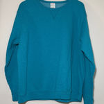 Hanes  EcoSmart Blue Unisex Sweatshirt Size XL Photo 0