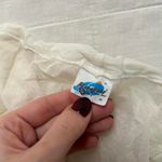 Vintage sheer mesh Cream wide leg pants White Size undefined Photo 1