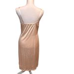 Vintage Wonder Maid Ivory Satin Full Slip Lace Bodice Union Made Size 36 Photo 1