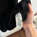 Michael Stars Black Sleeveless Drape Top Photo 2