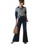 MOTHER Denim The Cinch Roller Sneak French Electro Women's Size 29 Blue Photo 4