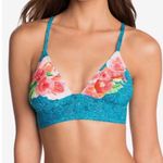 Vera Bradley  bikini top embroidered floral strap medium 8-10 Photo 2